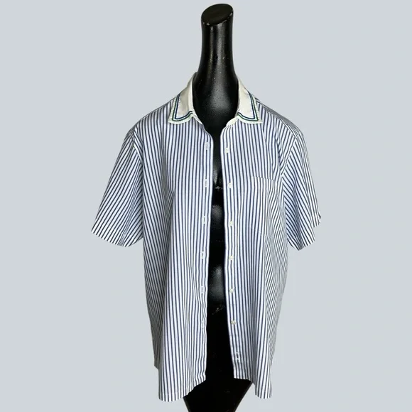 Pendleton stripes short sleeve button down - Picture 10 of 15